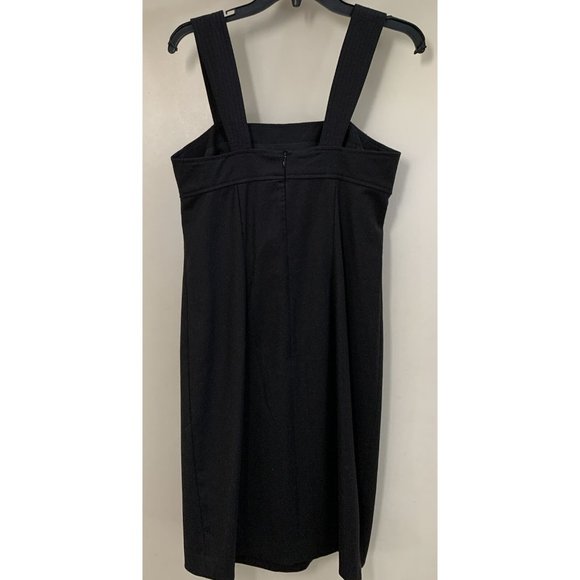Vince Black LBD Dress Size 4 Small New NWT Virgin Wool Blend Sleeveless GORGEOUS - Picture 4 of 8